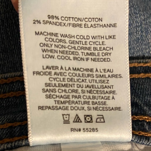 Express Bell Flare High Rise Jeans - Picture 10 of 10